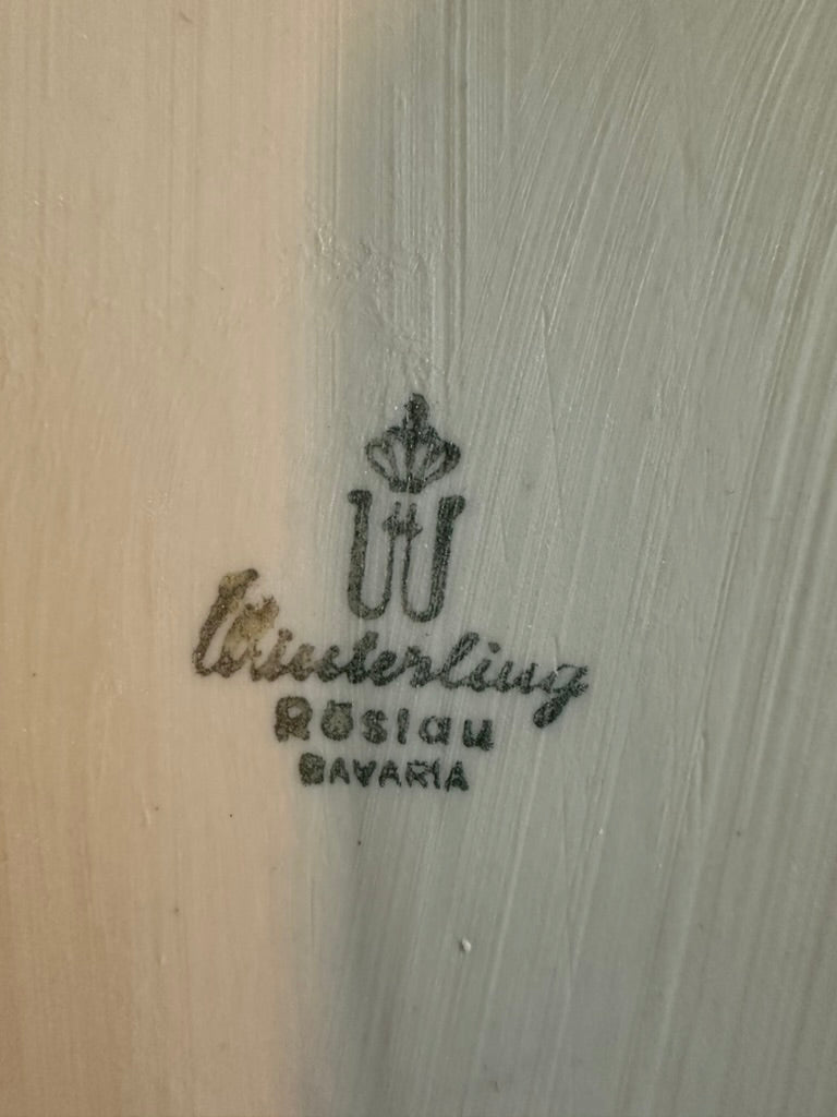 Platte Bär und Fisch