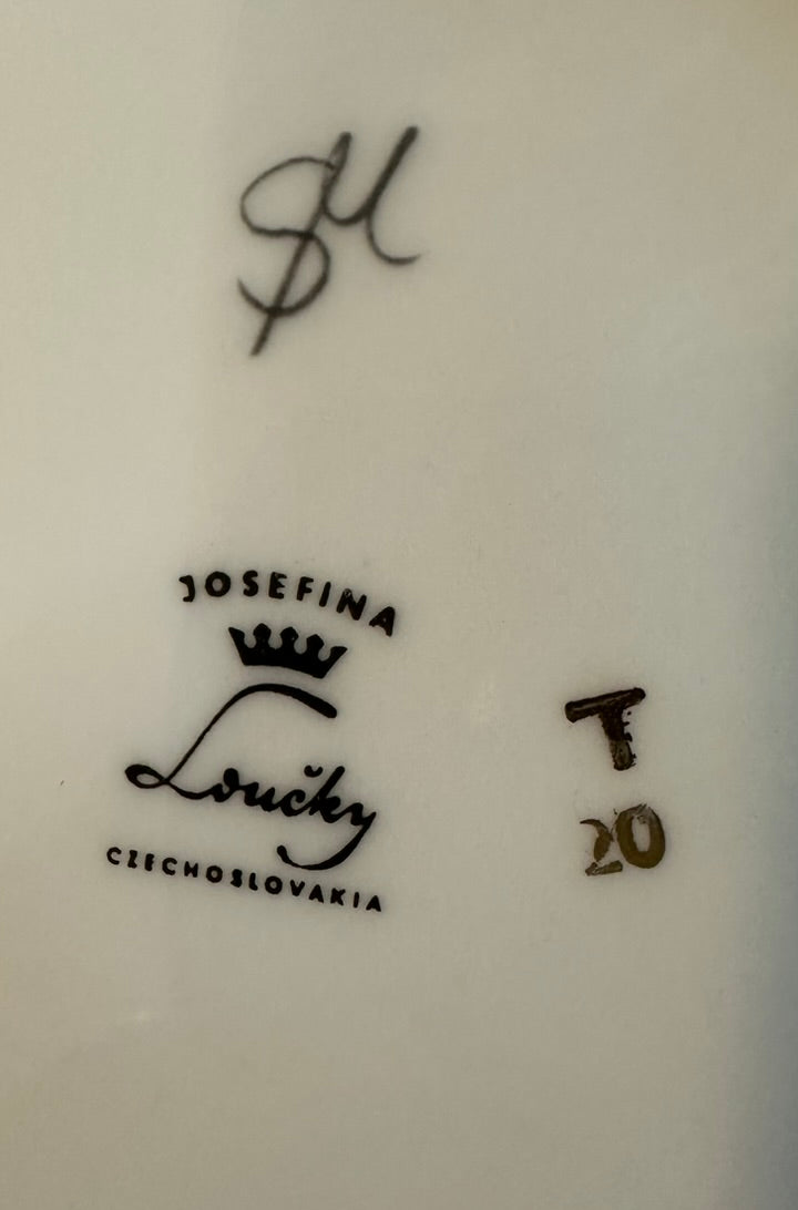 Teller Tanzendes Schwein