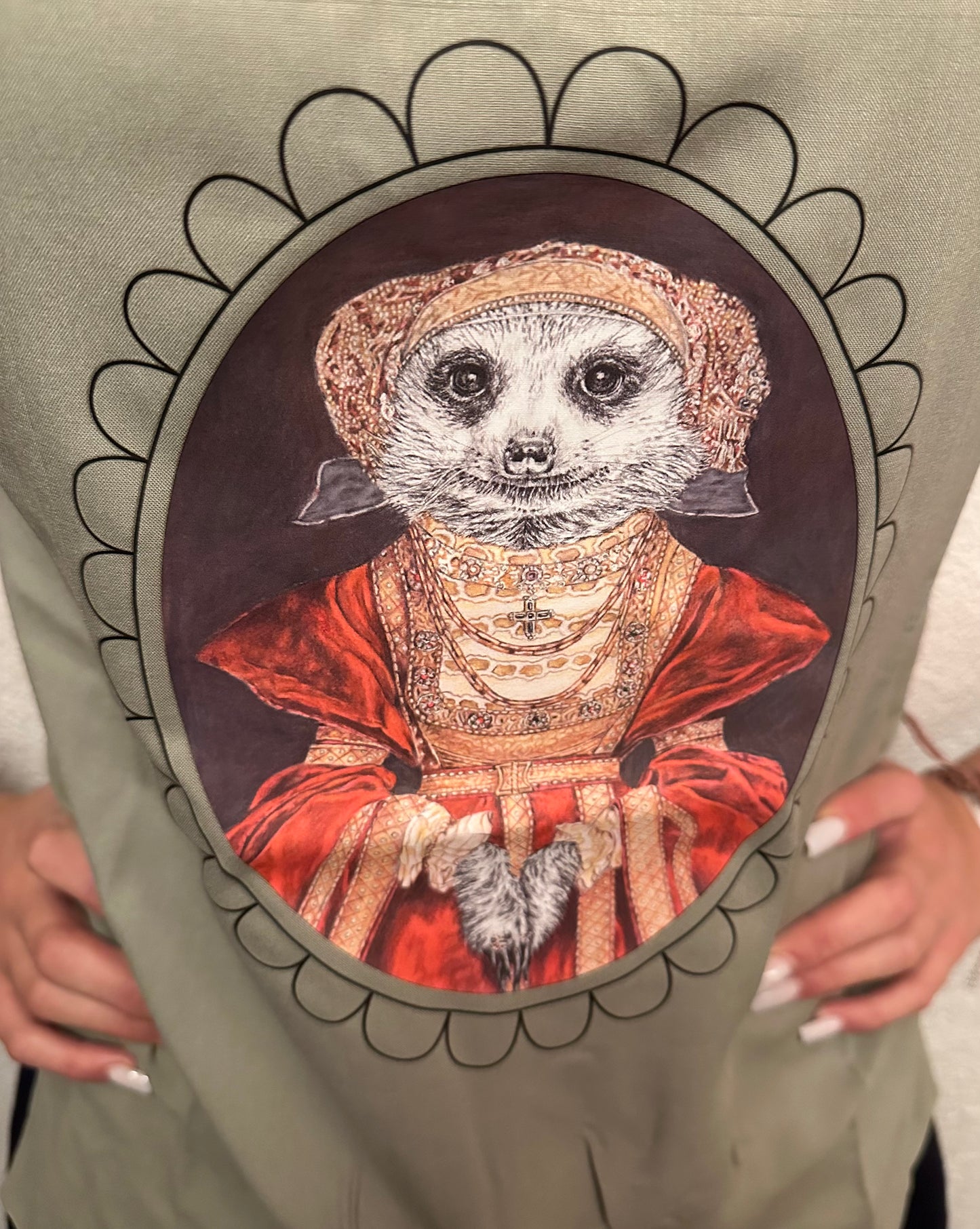 Kurzärmeliges T shirt Erdmännchen