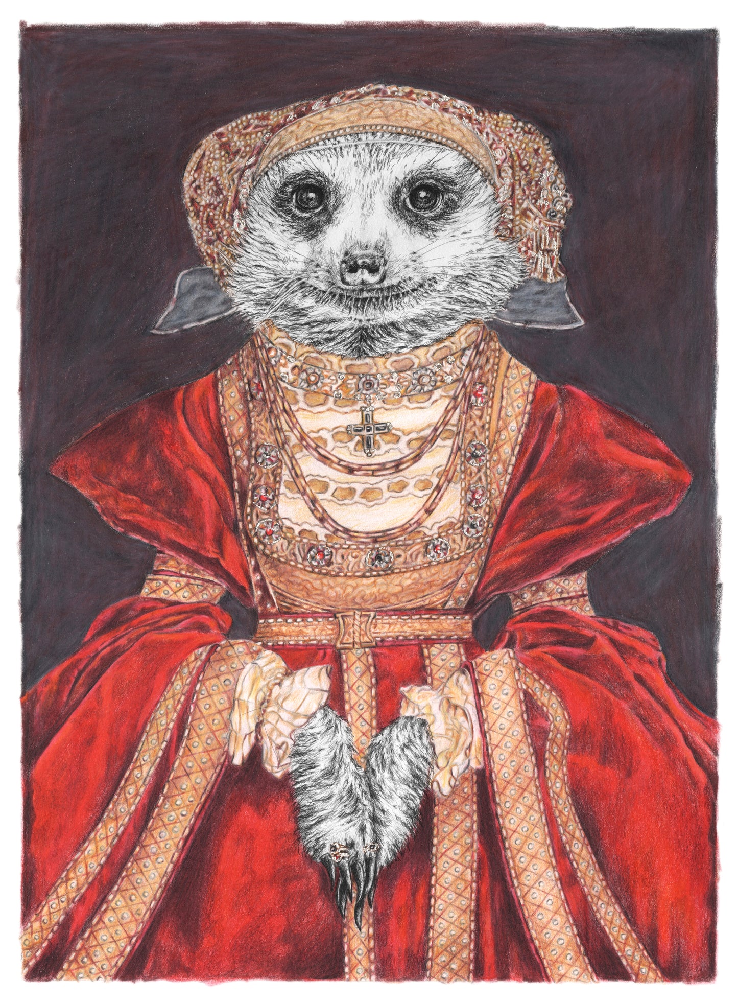 Druck Anne of Cleves