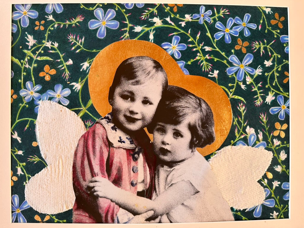 Collage Die Liebe und das Hexenkraut