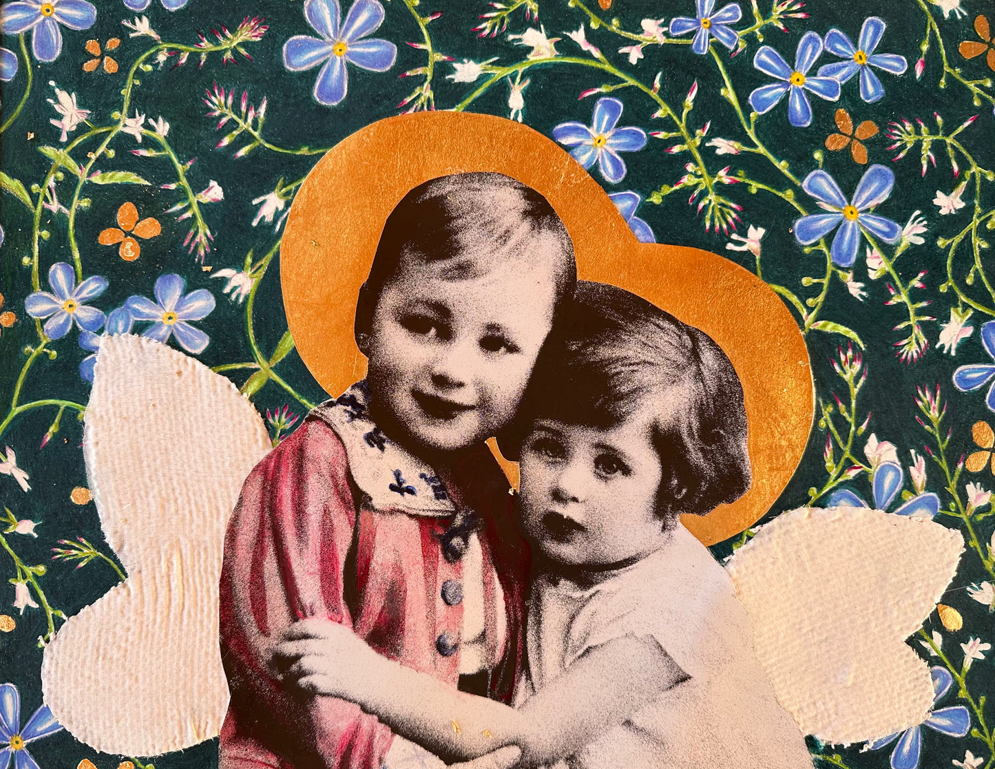 Collage Die Liebe und das Hexenkraut