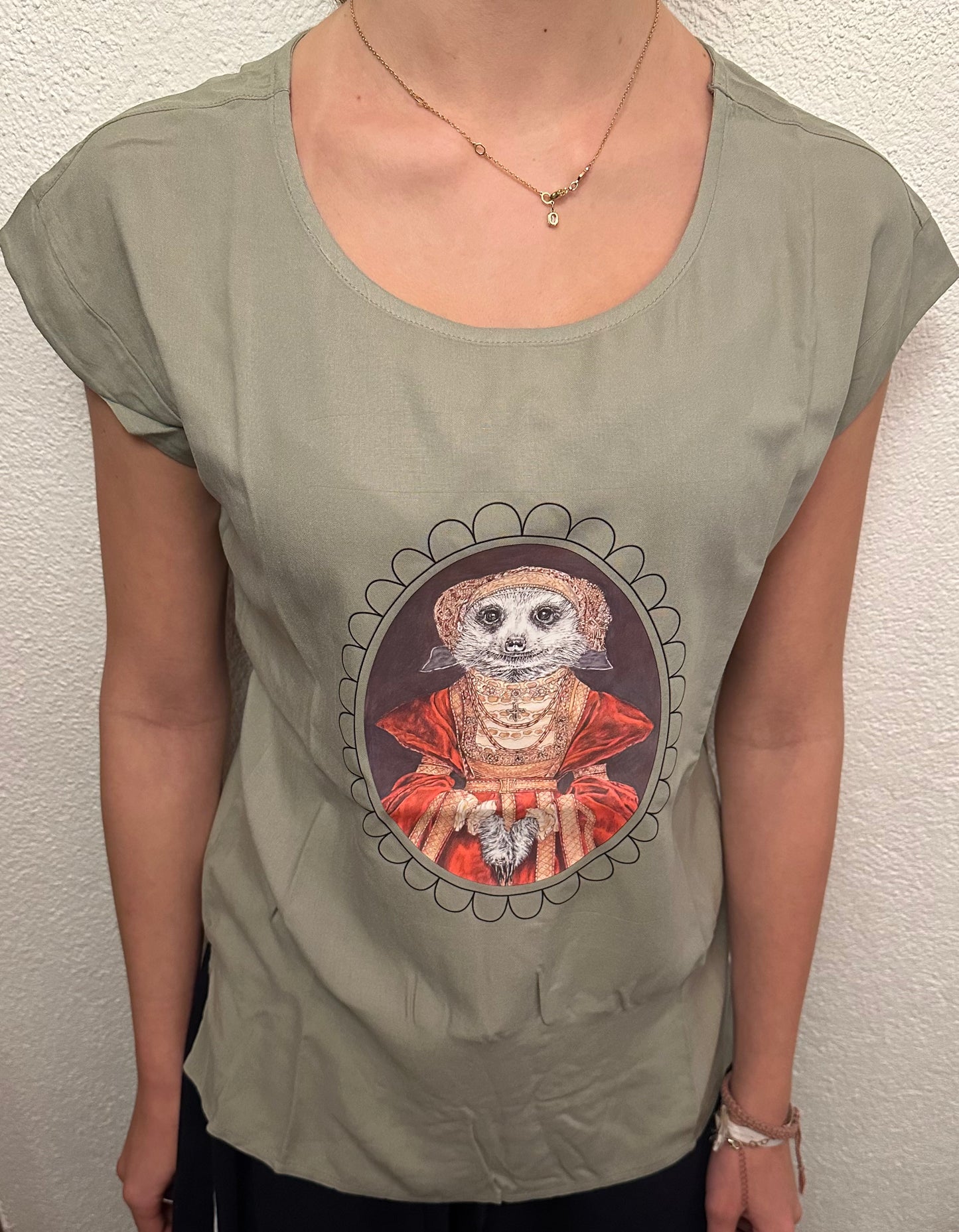 Kurzärmeliges T shirt Erdmännchen