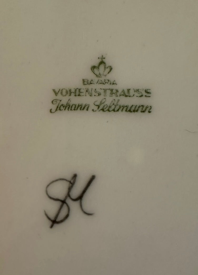 Vintage Teller Katzenknäuel