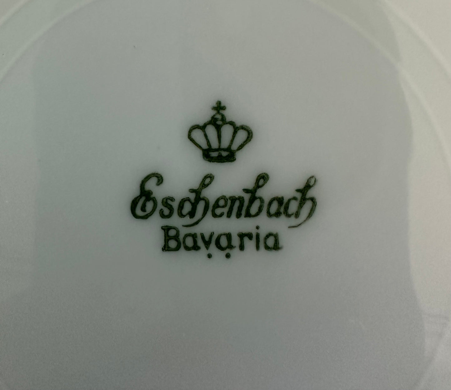 Teller Sternentaler klein mit Goldrand