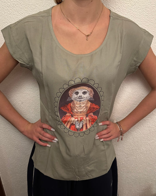 Kurzärmeliges T shirt Erdmännchen