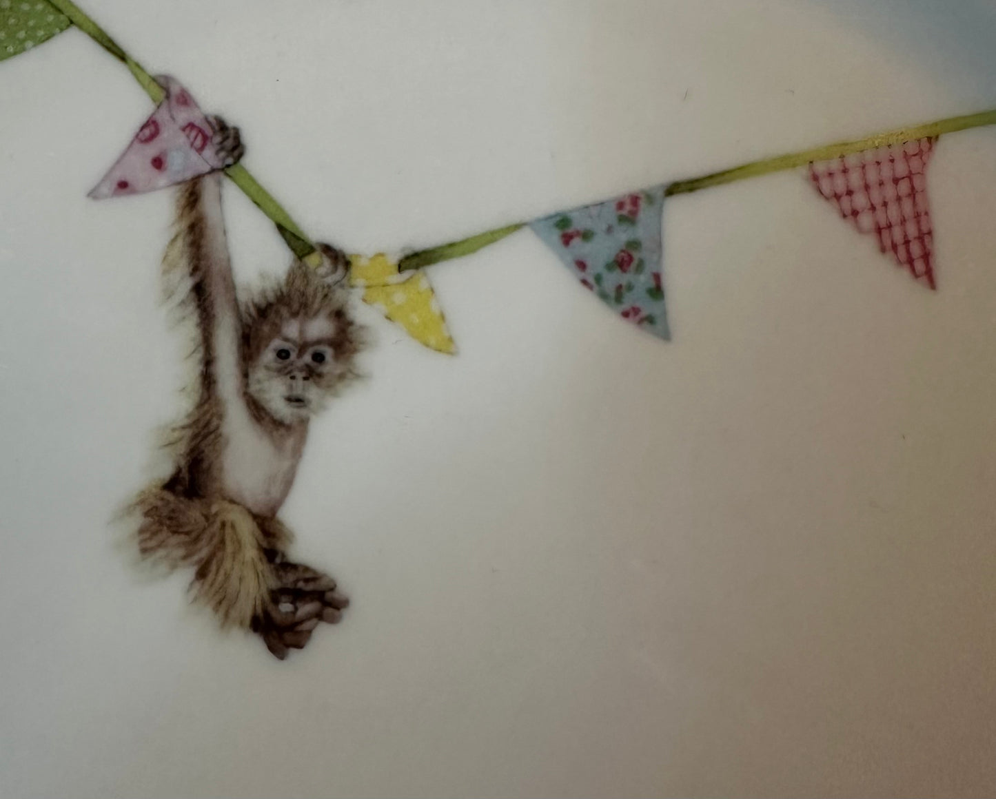 Kleiner Vintage Teller Bunting