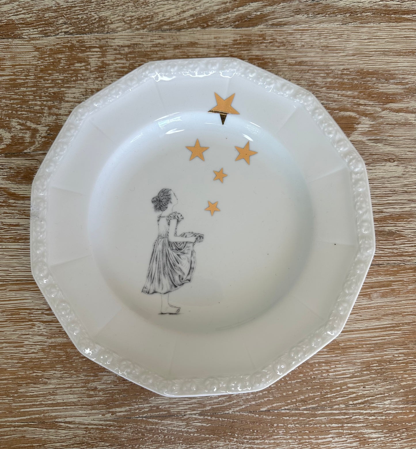 Vintage Teller Sternentaler